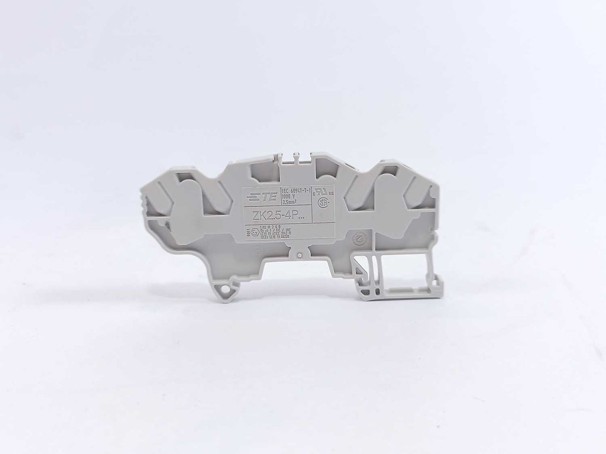 ABB 1SNK705012R0000 ZK2.5-4P Spring Clamp Terminal Block Batch 50 Pcs.