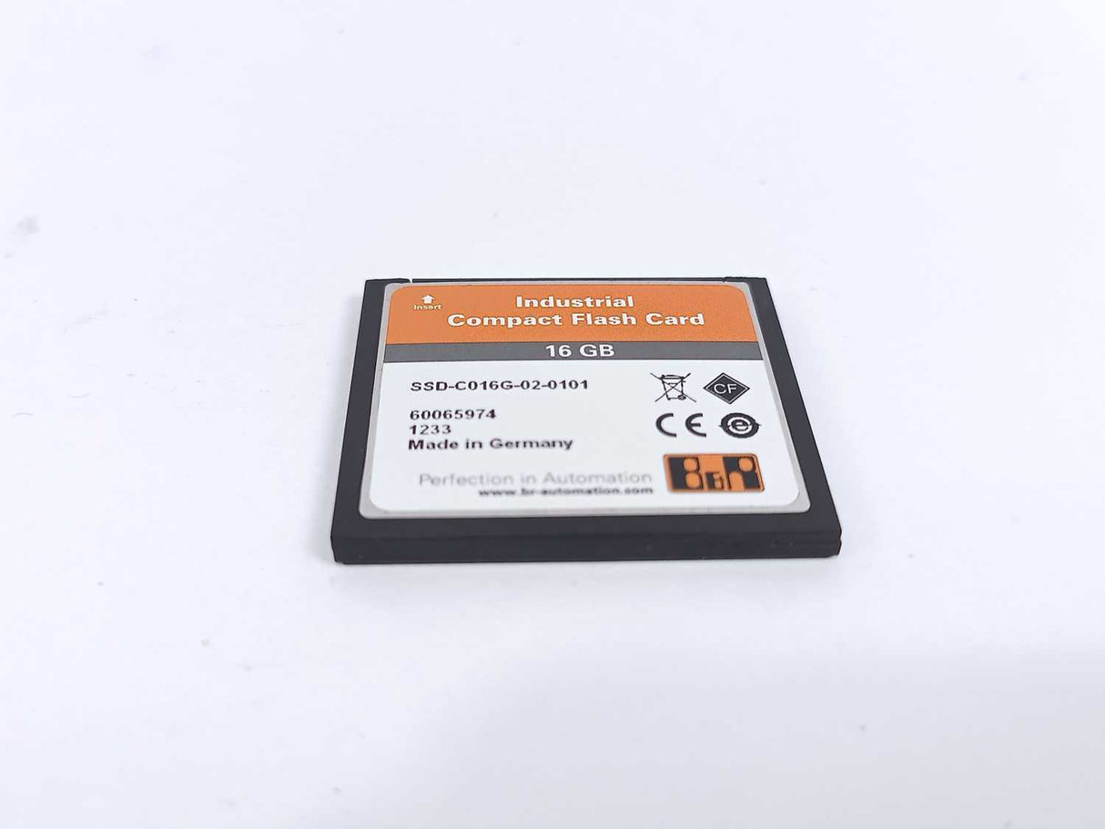 B&R 5CFCRD.016G-06 SSD-C016G-02-0101 16GB CompactFlash Card