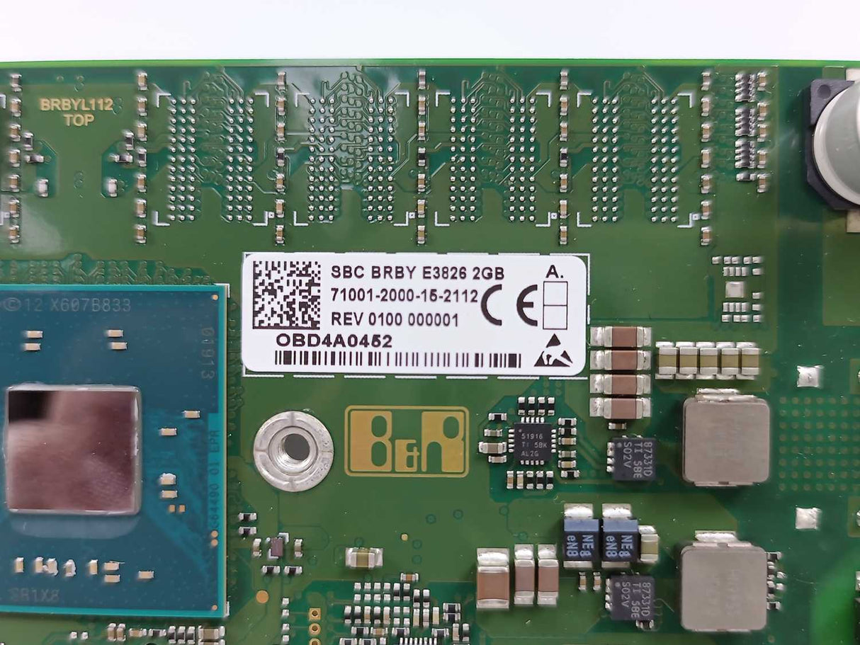 B&R 5PPC2100.BY22-000 PPC2100 System Unit Processor Intel Atom E3826
