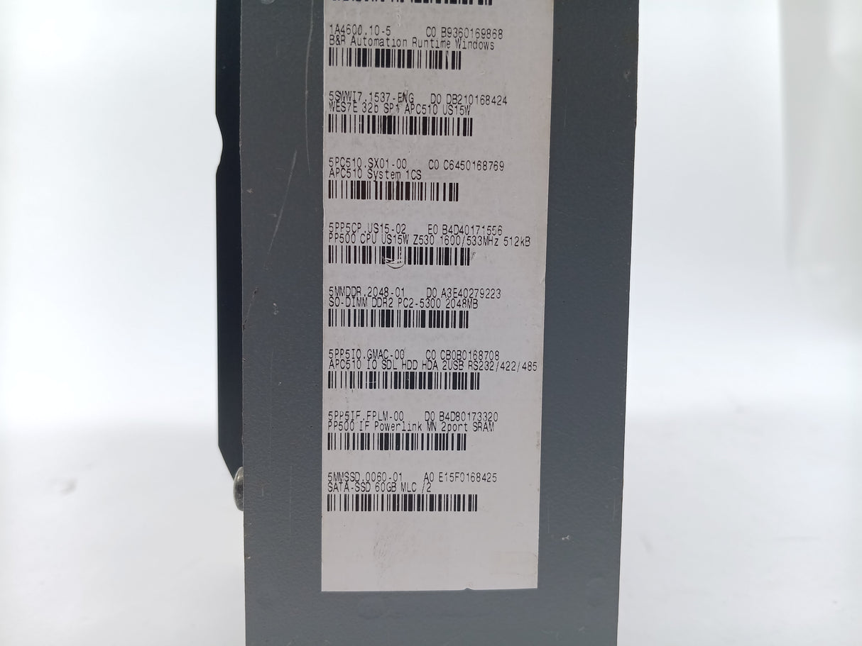 B&R 5PC510.SX01-00 Automation PC 510