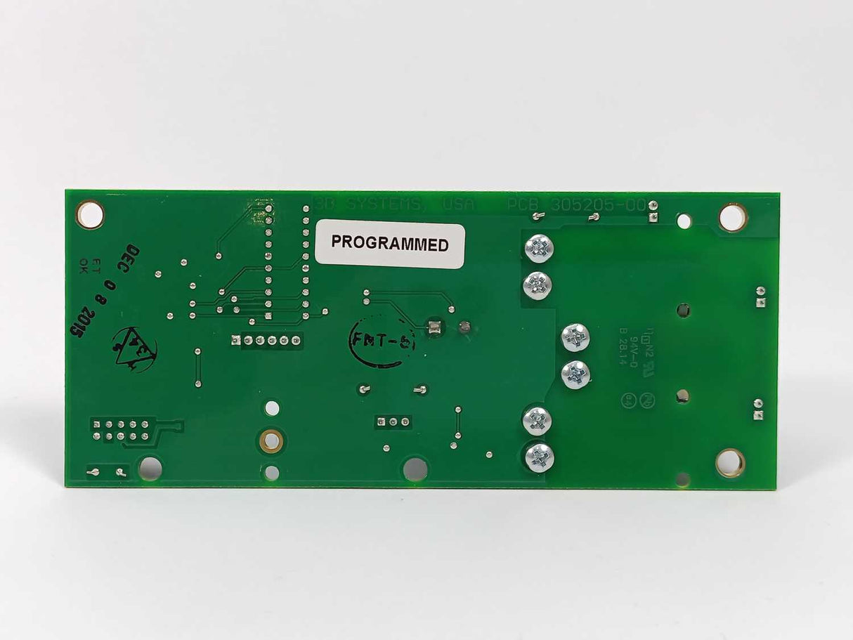 3D Systems Corporation 305205-00 VACUUM2 Board RHB3B6H85B