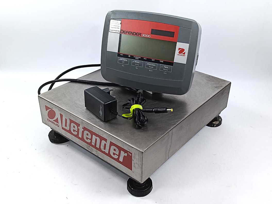 OHAUS D31P60BR D60BR Defender 3000 Industrial Scale w/ T31P Indicator