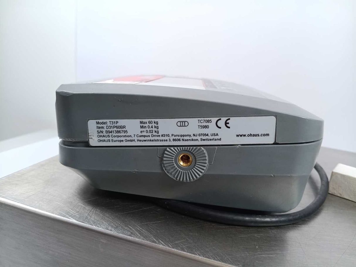 OHAUS D31P60BR D60BR Defender 3000 Industrial Scale w/ T31P Indicator
