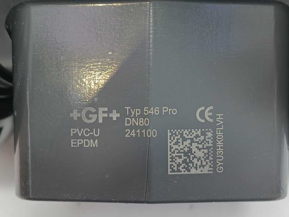 +GF+ 161546069 PVC-U/EPDM Ball Valve New Pro Version D90DN80