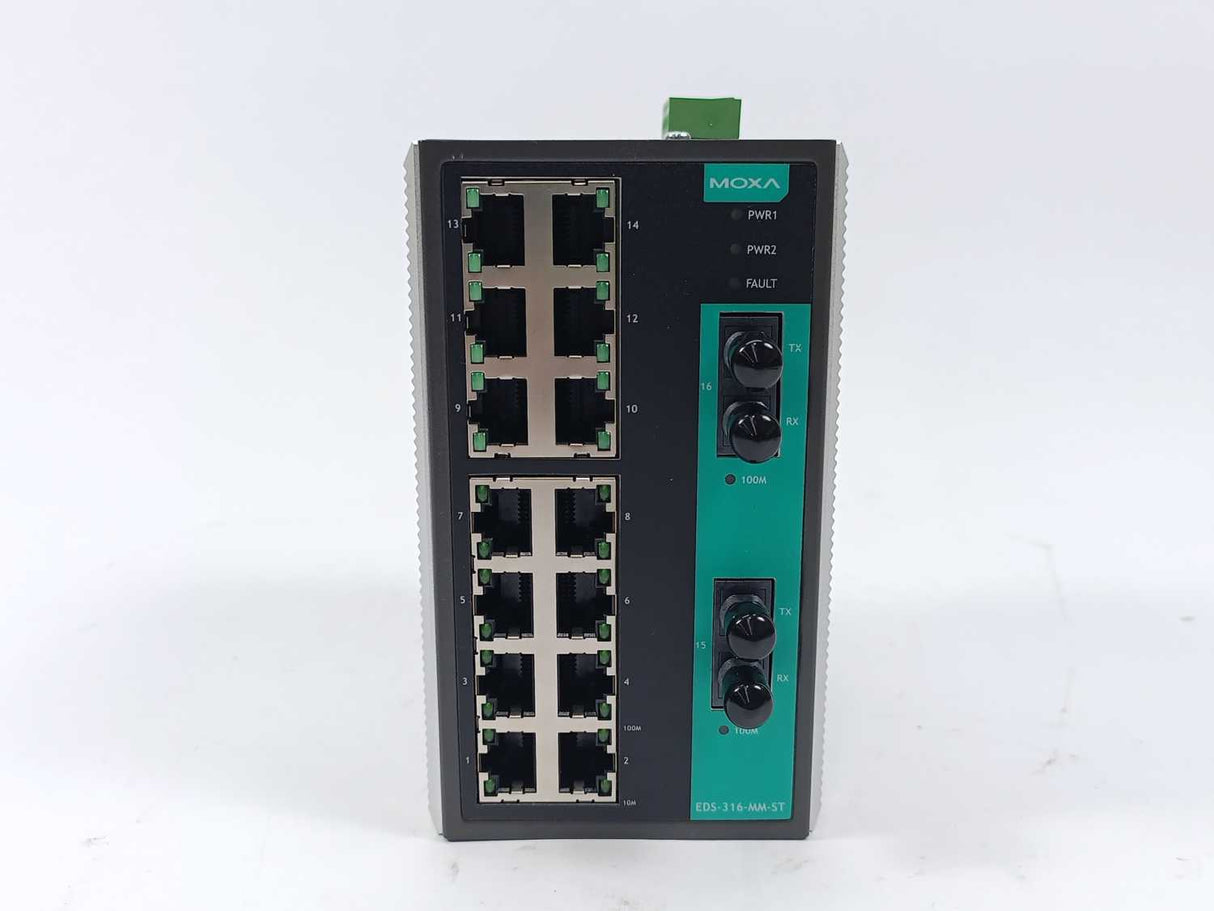 Moxa EDS-316-MM-ST-T EtherDevice Switch