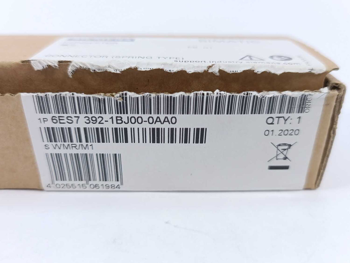 Siemens 6ES7392-1BJ00-0AA0 Simatic Connector