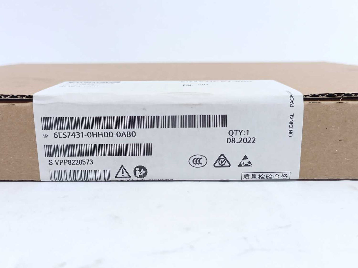 Siemens 6ES7431-0HH00-0AB0 SIMATIC S7-400 SignalModule AI 16x13Bit