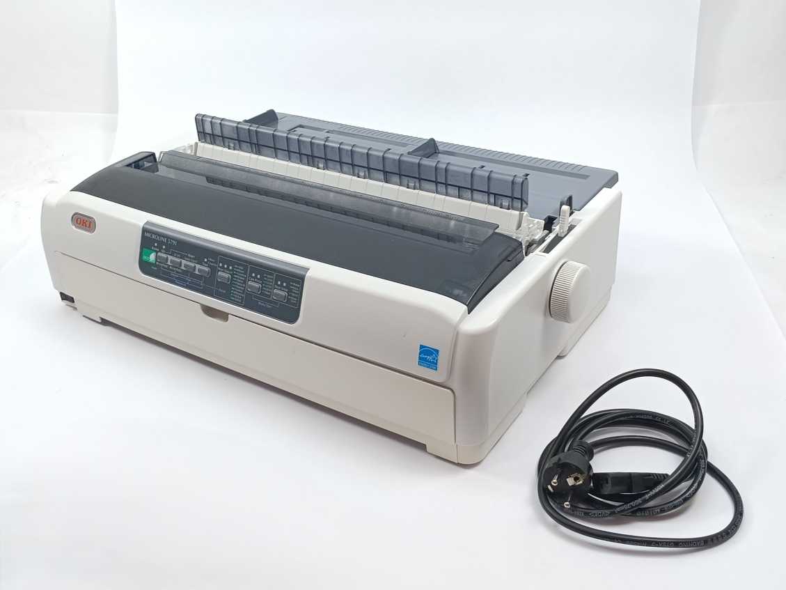 OKI Data Corporation D22570B High Speed Wide Carriage 24-pin Dot Matrix Printer