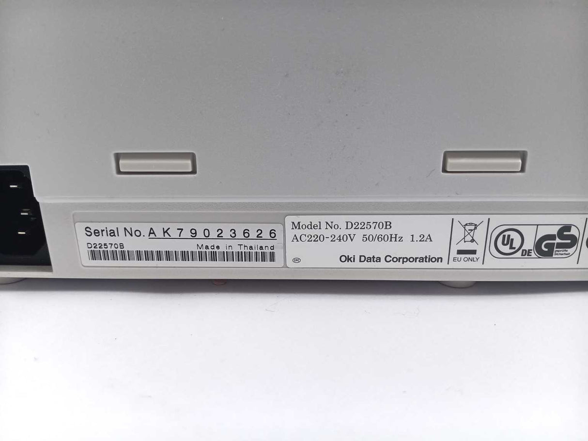 OKI Data Corporation D22570B High Speed Wide Carriage 24-pin Dot Matrix Printer