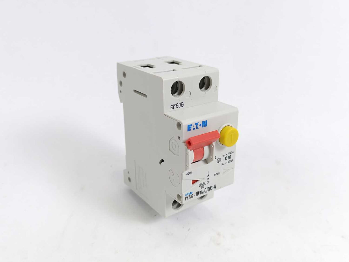 Eaton 236510 PKN6-10/1N/C/003-A-MW RCBO Combined RCD/MCB Device