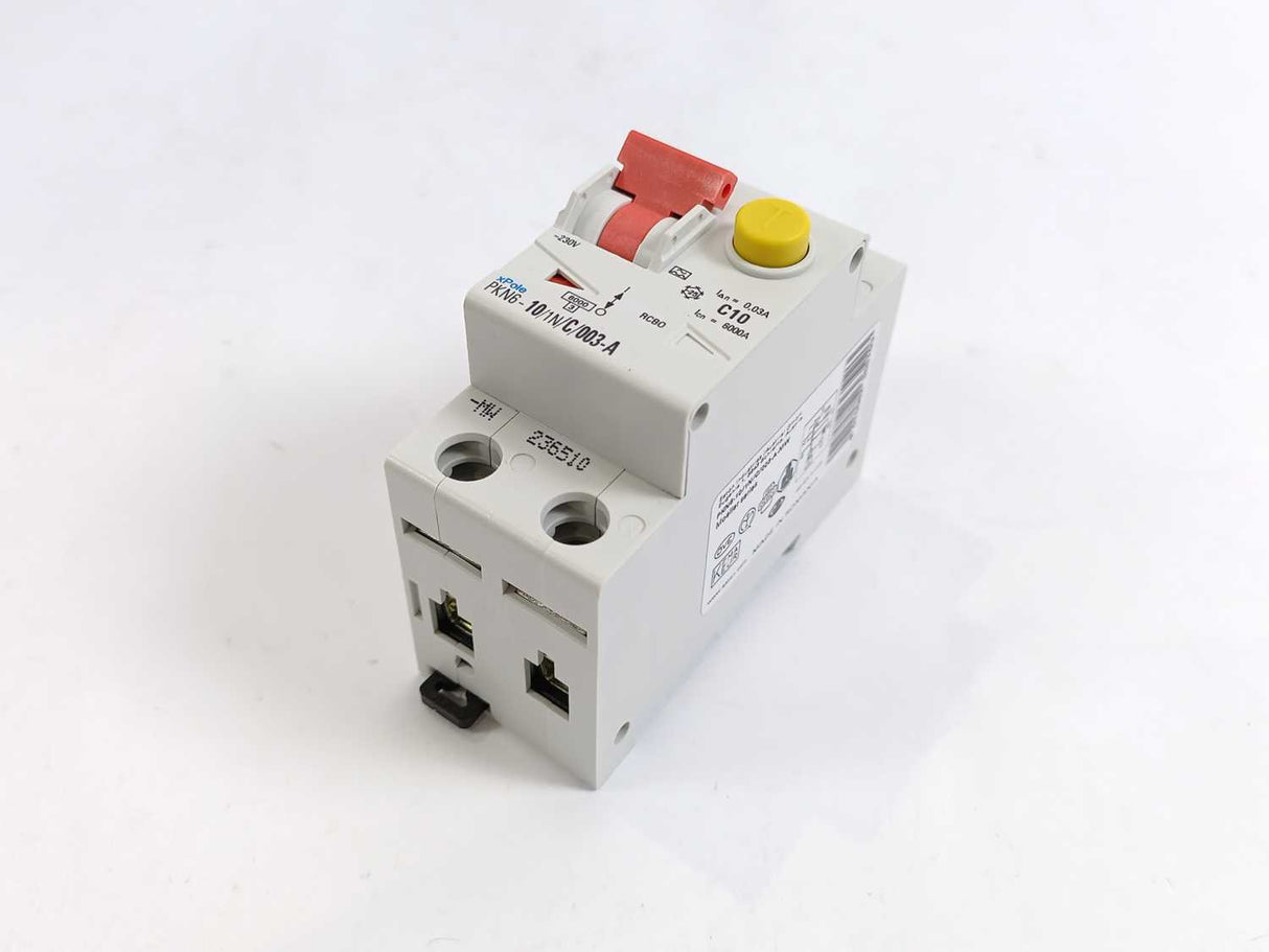 Eaton 236510 PKN6-10/1N/C/003-A-MW RCBO Combined RCD/MCB Device
