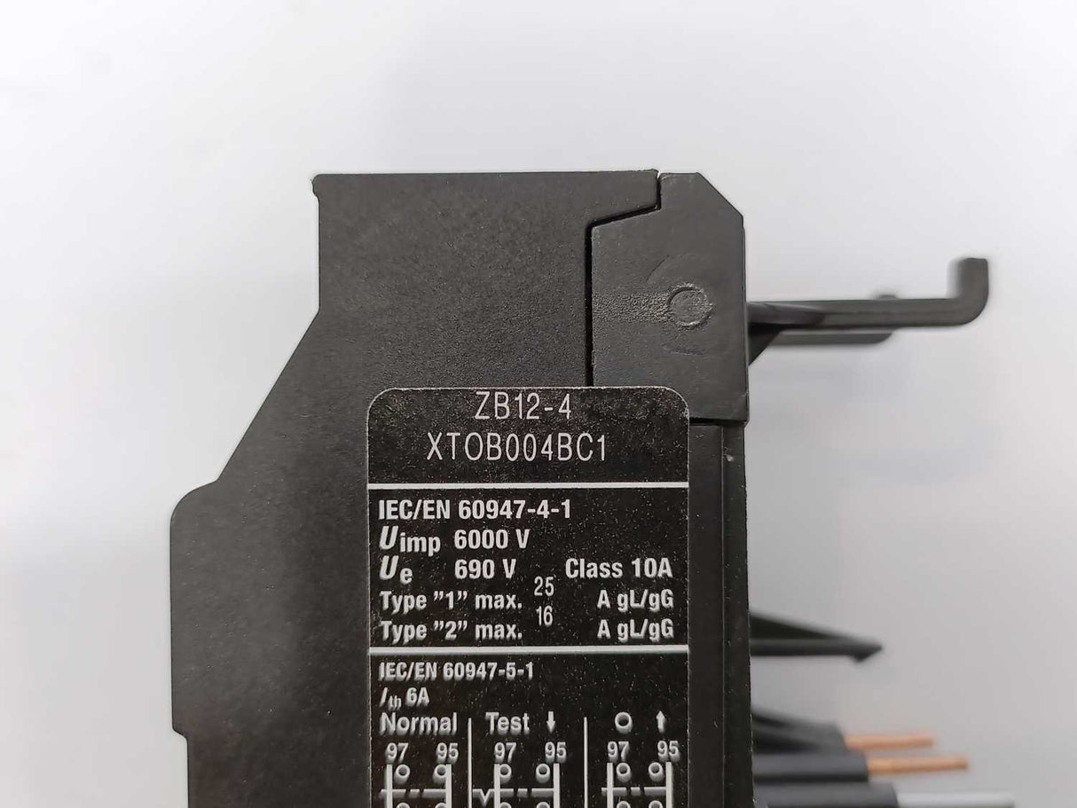 Eaton ZB12-4 XTOB004BC1 Thermal overload relay
