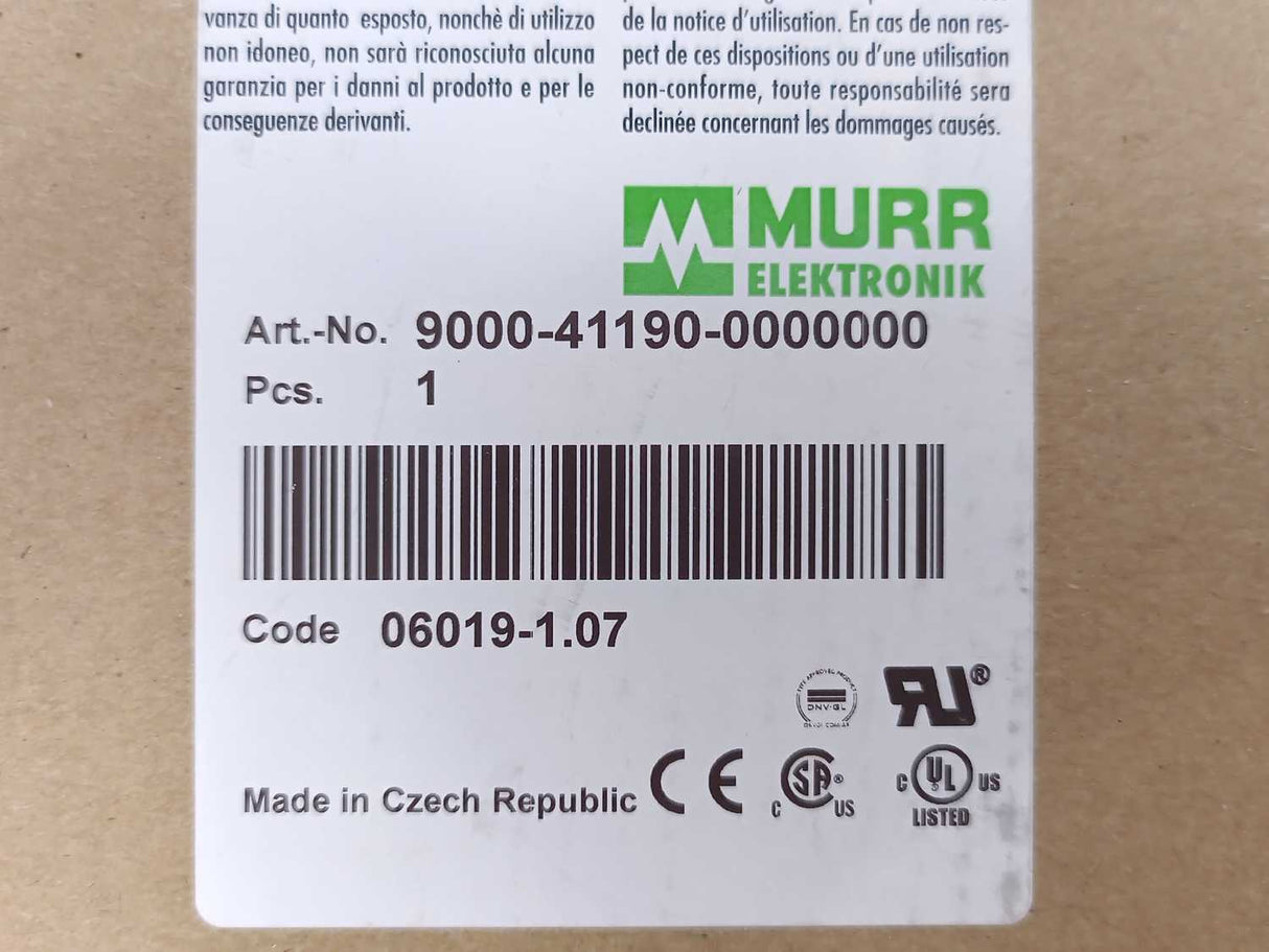 MURR Elektronik 9000-41190-0000000 Mico Pro PM 24VDC/40A