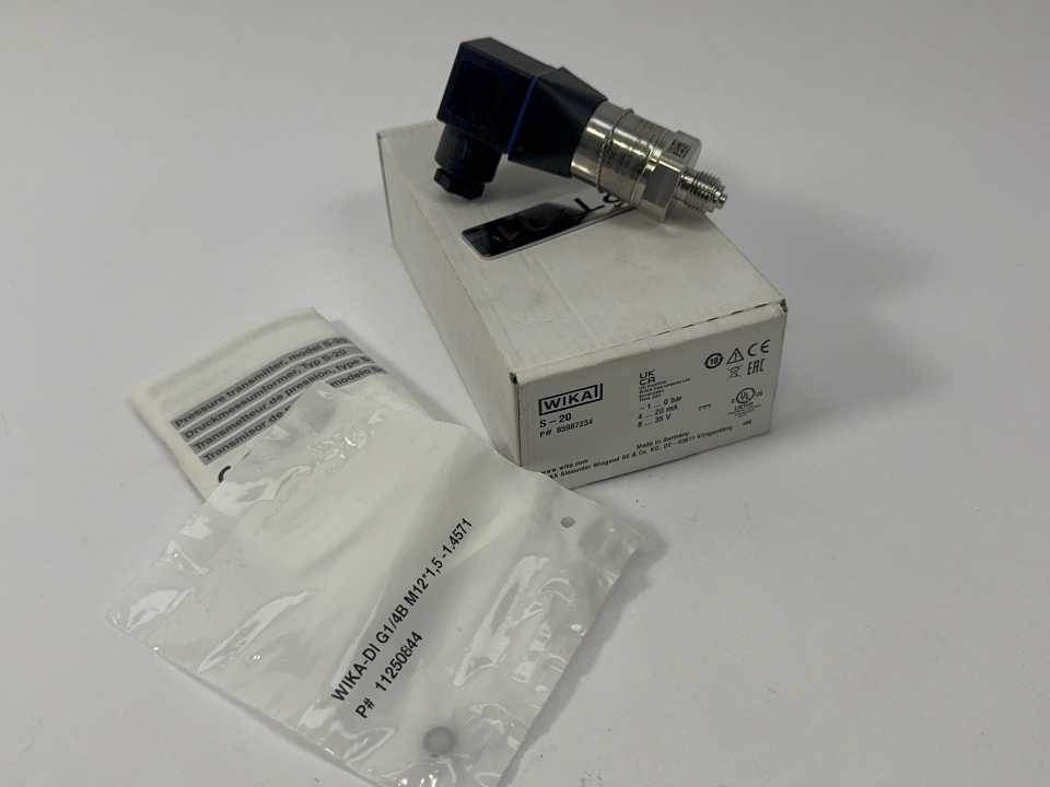 WIKA 65987234 S-20 Pressure Transmitter