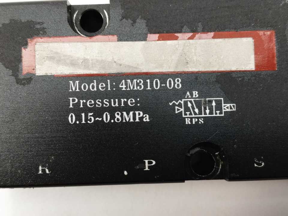 Pneumatic 4M310-08 4M310-08 Solenoid Valve 5/2-Way Directional Control Valve