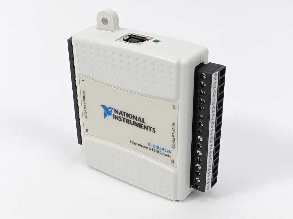 National Instruments NI USB-6525 8 Digital Inputs & 8 SSR Outputs DAQ Device