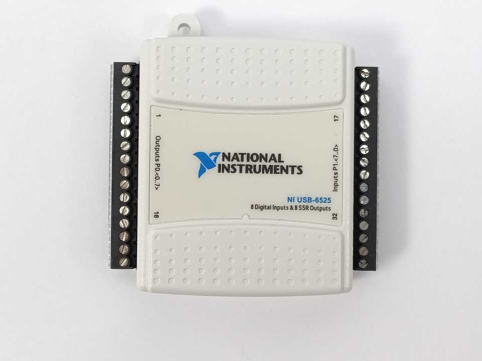 National Instruments NI USB-6525 8 Digital Inputs & 8 SSR Outputs DAQ Device