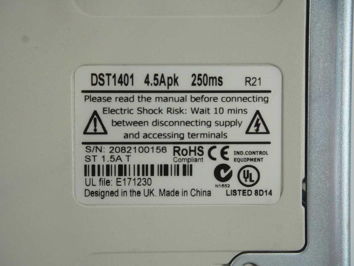 Emerson DST1401 Digitax ST Servo Drive 3098-0014