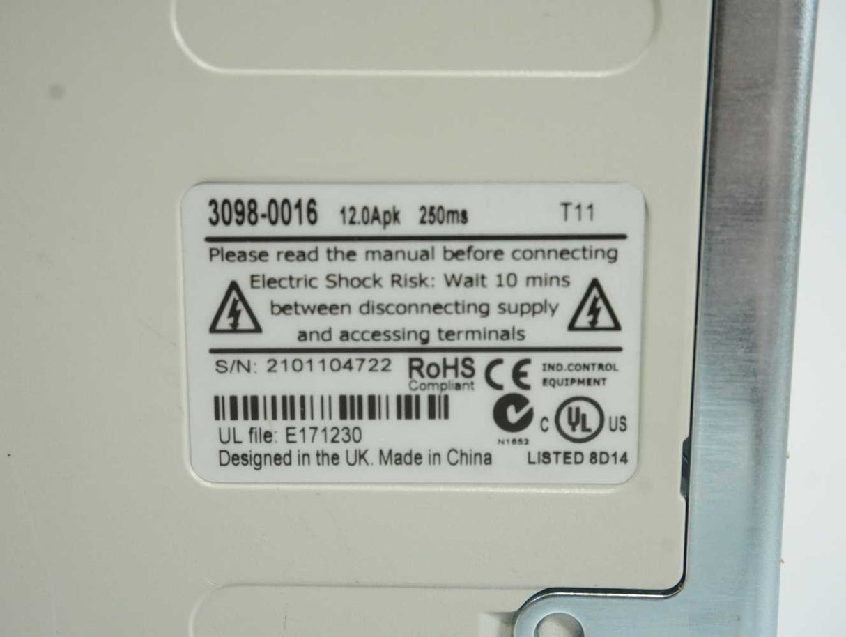 Emerson DST1403 Digitax ST Servo Drive W/ SM-Keypad