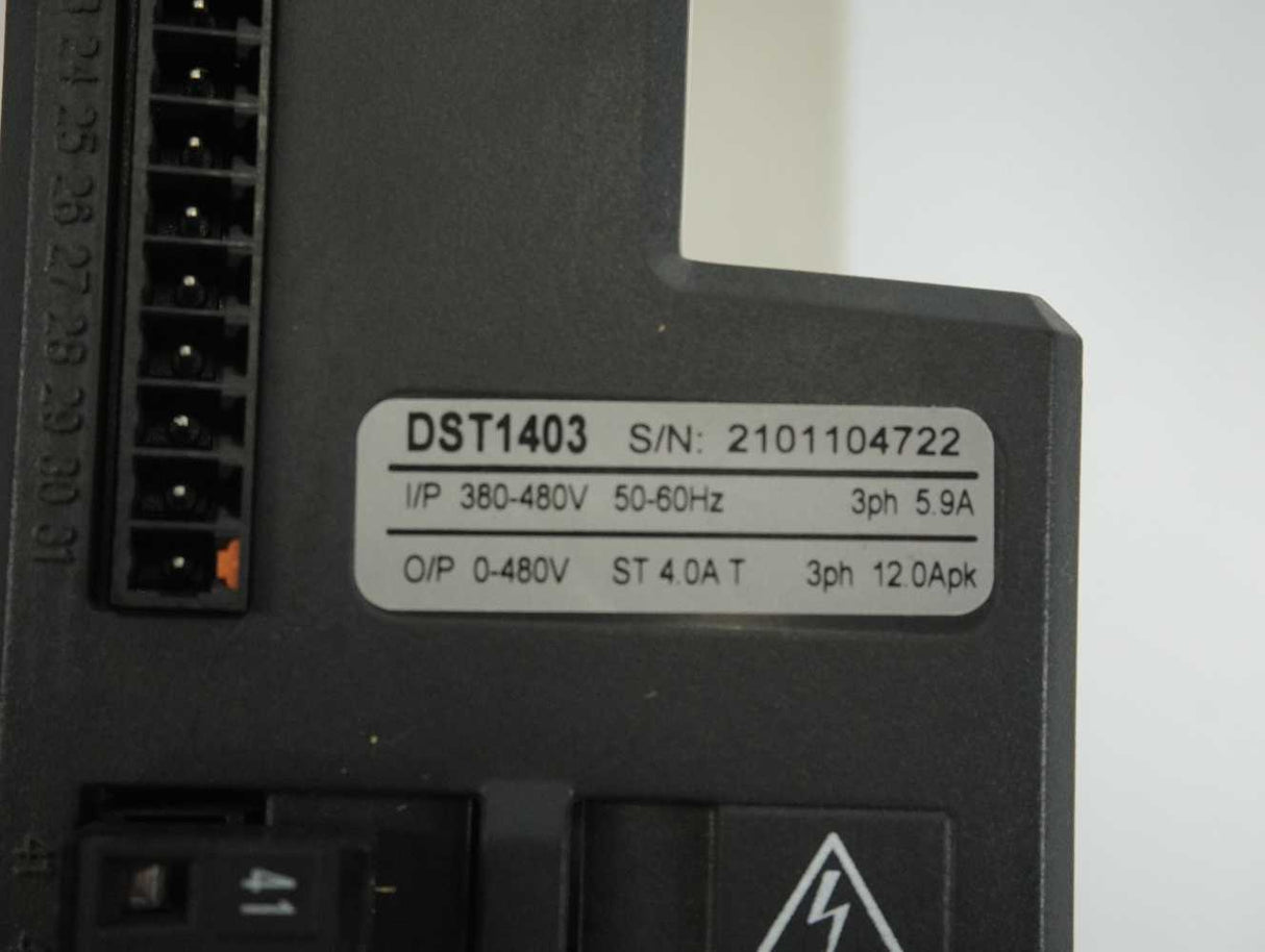 Emerson DST1403 Digitax ST Servo Drive W/ SM-Keypad