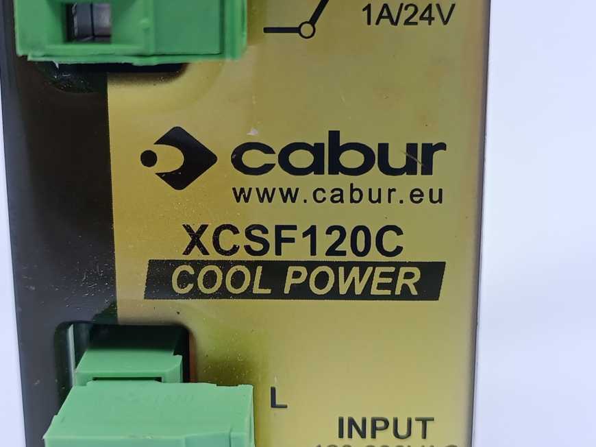 Cabur XCSF120C Single-phase power supply in:20-230Vac/out: 24Vdc 5A
