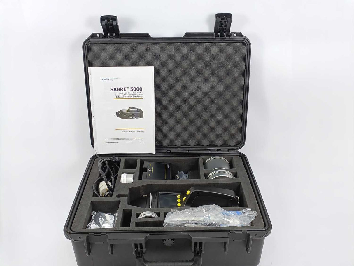 Smiths Sabre 5000 Handheld Trace Detector – IMS Explosives Narcotics Analyzer