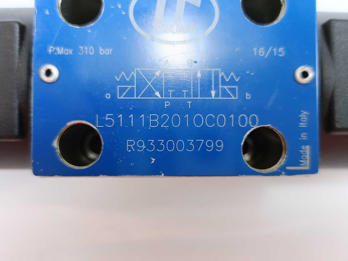 Bosch Rexroth R933003799 L5111B201OC0100 4/3-4/2 Directional Valve