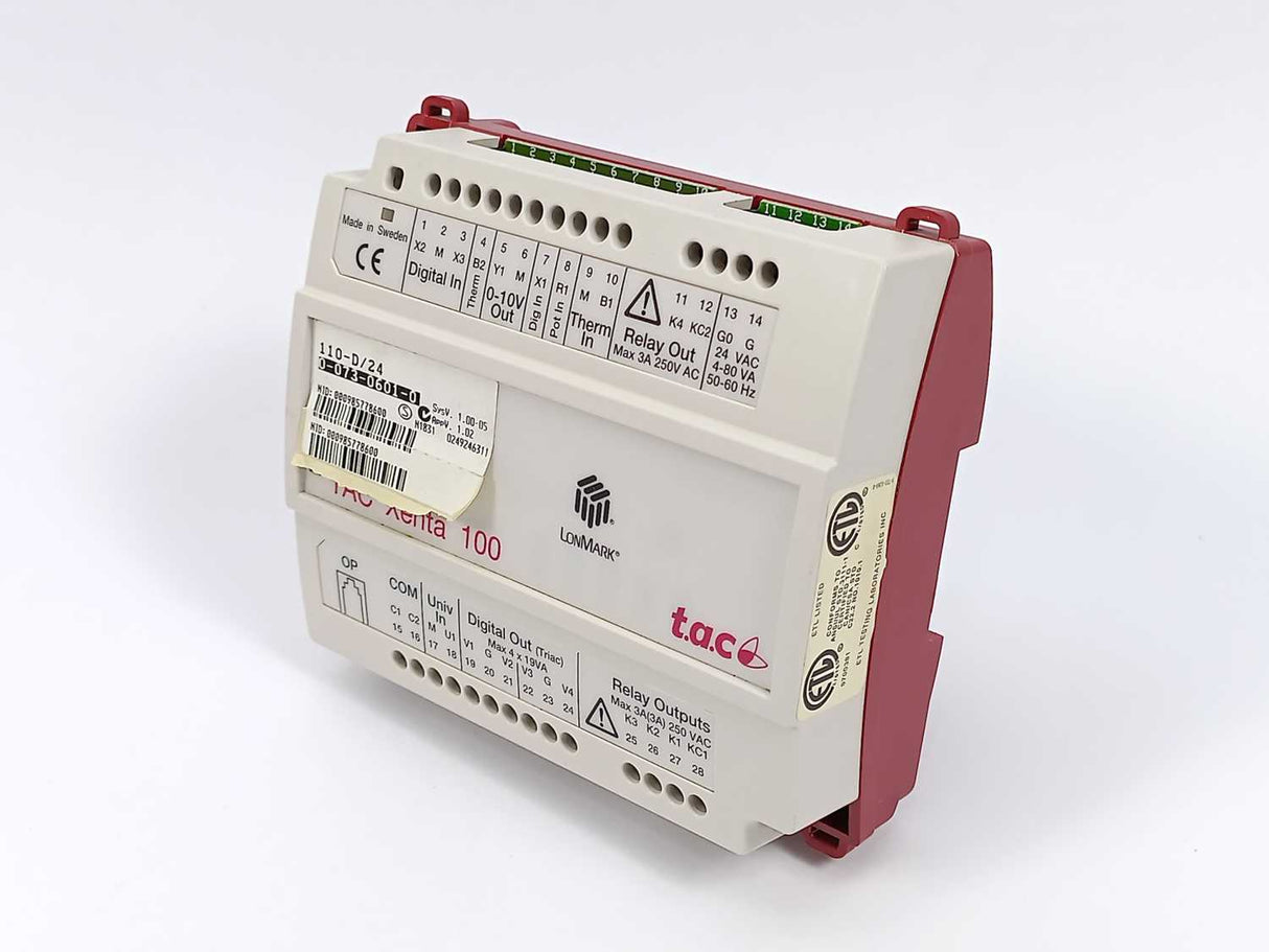 TAC 0-073-0601-0 TAC Xenta 100 Controller