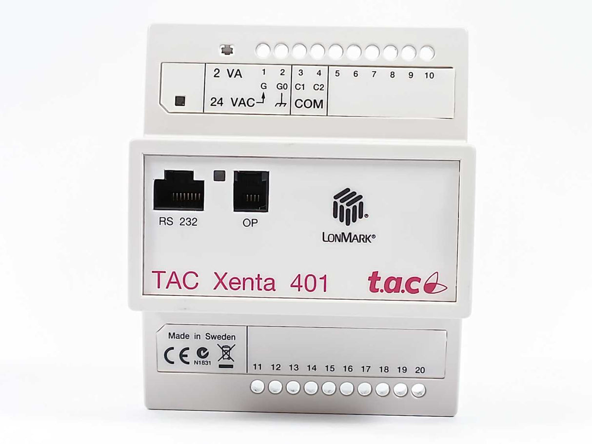 TAC 0-073-0101-2 TAC Xenta 401 Controller Module