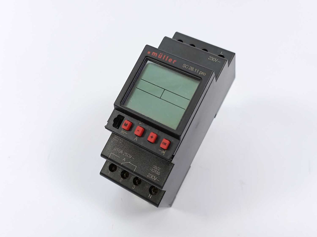 Müller 22272 SC 28.11 pro Rail Time Switch