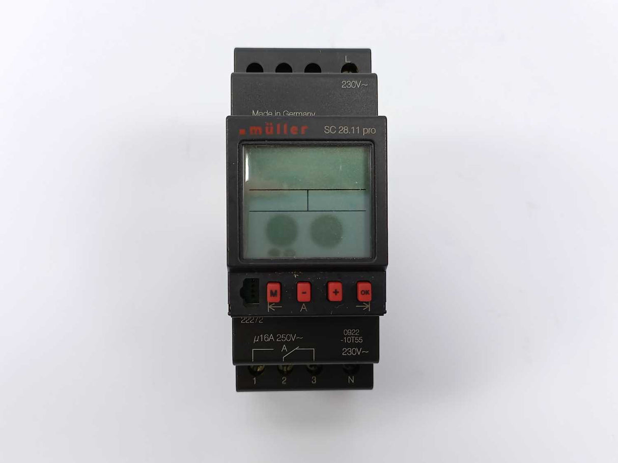 Müller 22272 SC 28.11 pro Rail Time Switch
