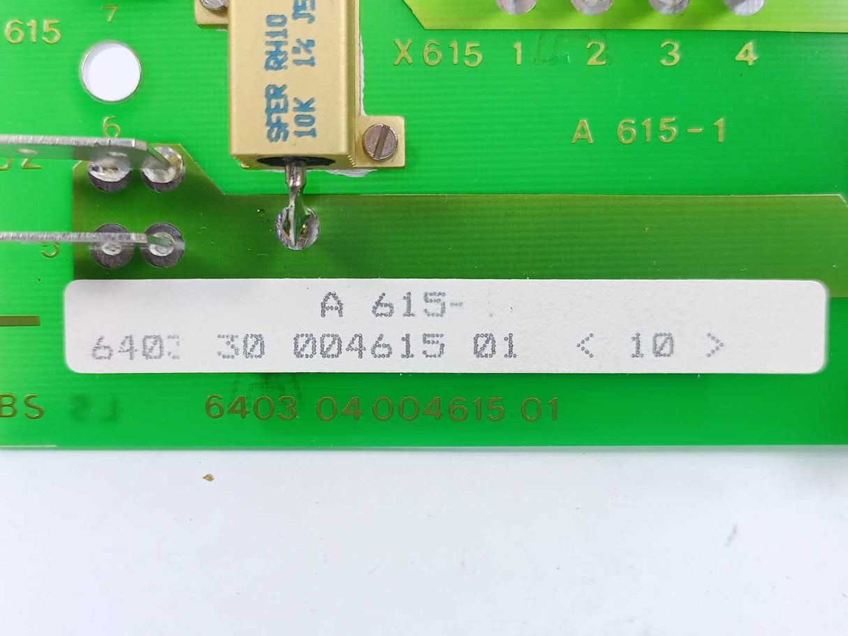 Bosch 6403 30 004615 01 A 615-1 Circuit Board Module