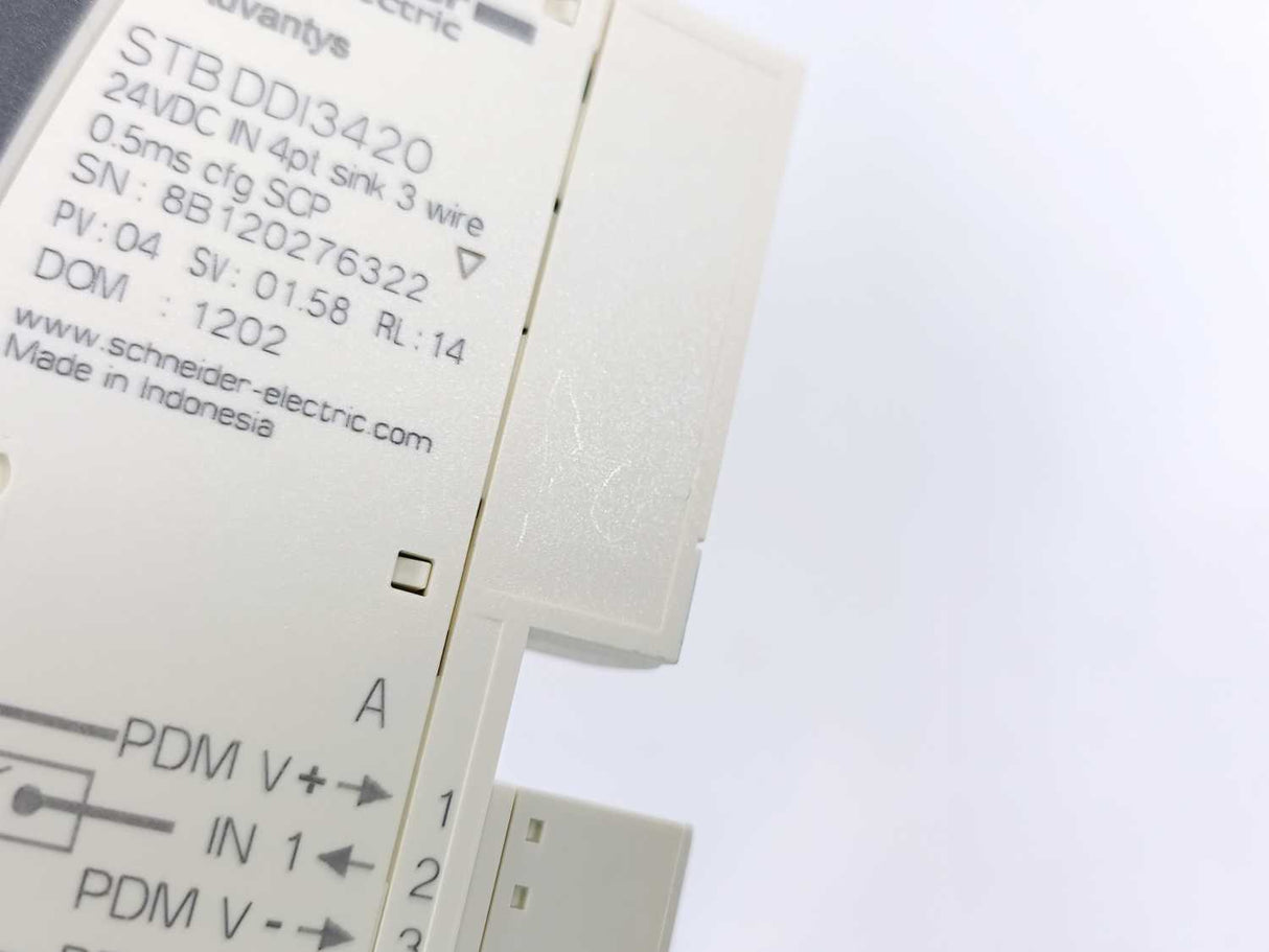 Schneider Electric STBDDI3420 Standard Digital Input Module w/ STB XBA 1000