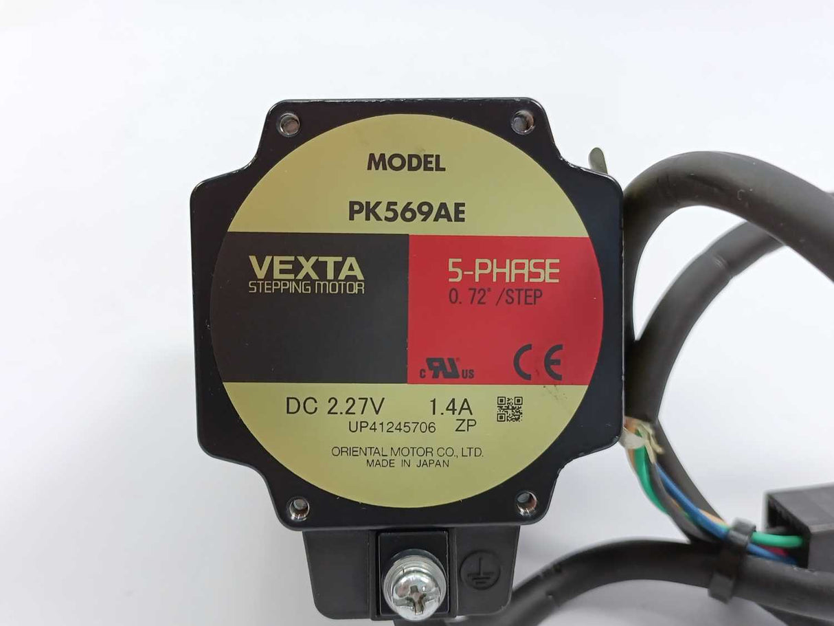 Vexta PK569AE 5-Phase Stepping Motor 0.72´ /STEP, DC 2.27V 1.4A