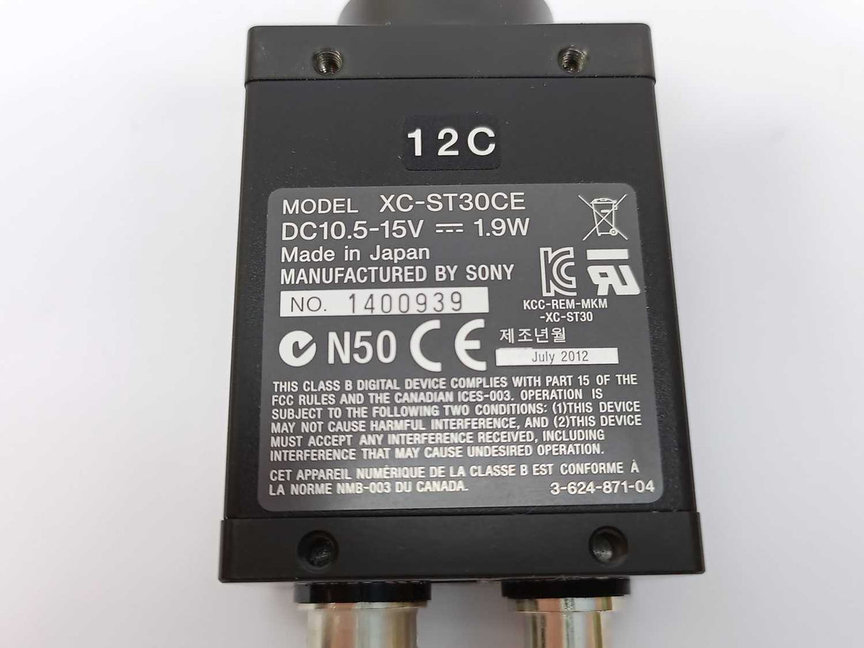 Sony XC-ST30CE CCD Video Camera Module DC10.5-15V