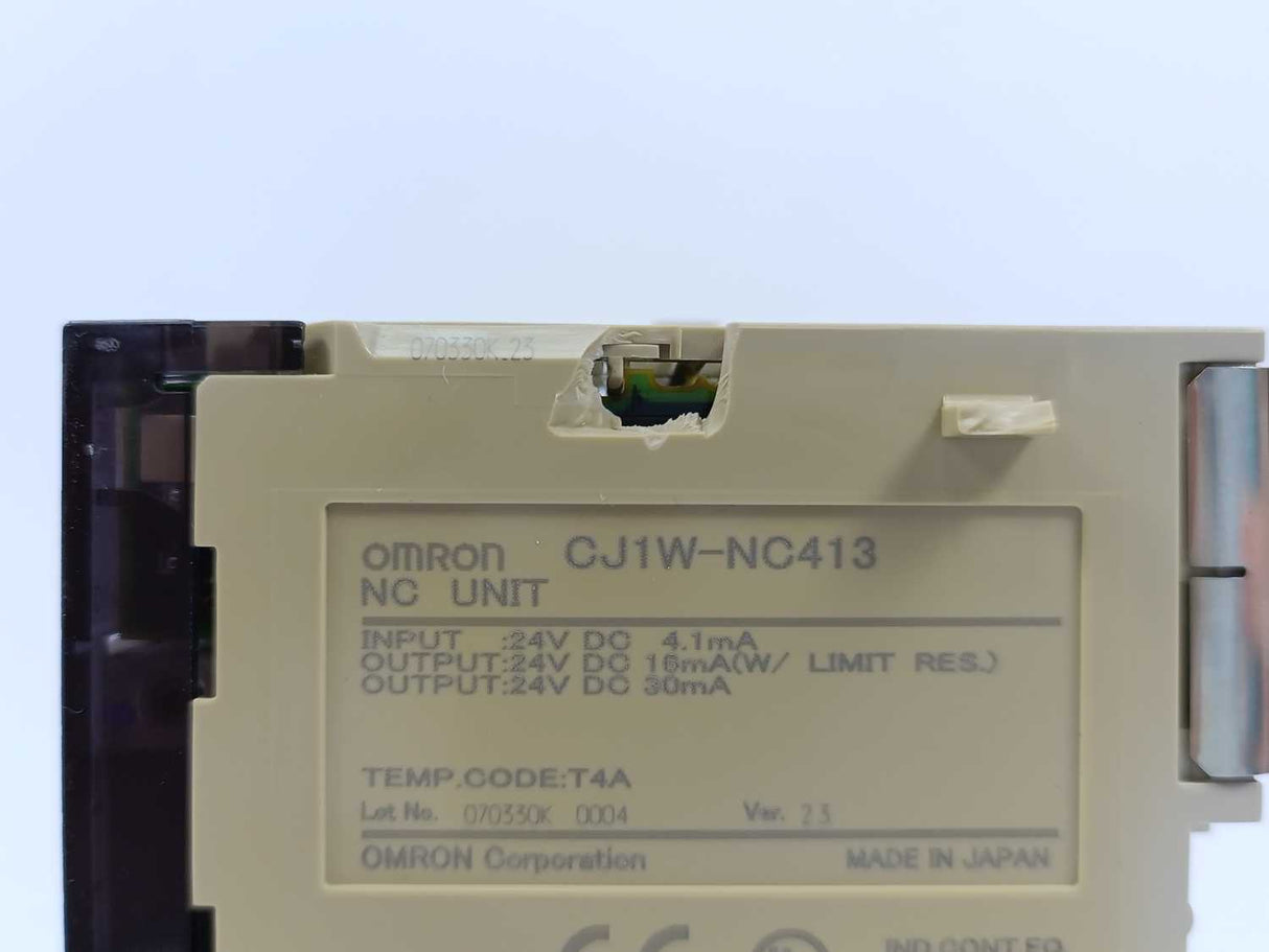 OMRON CJ1W-NC413 NC unit