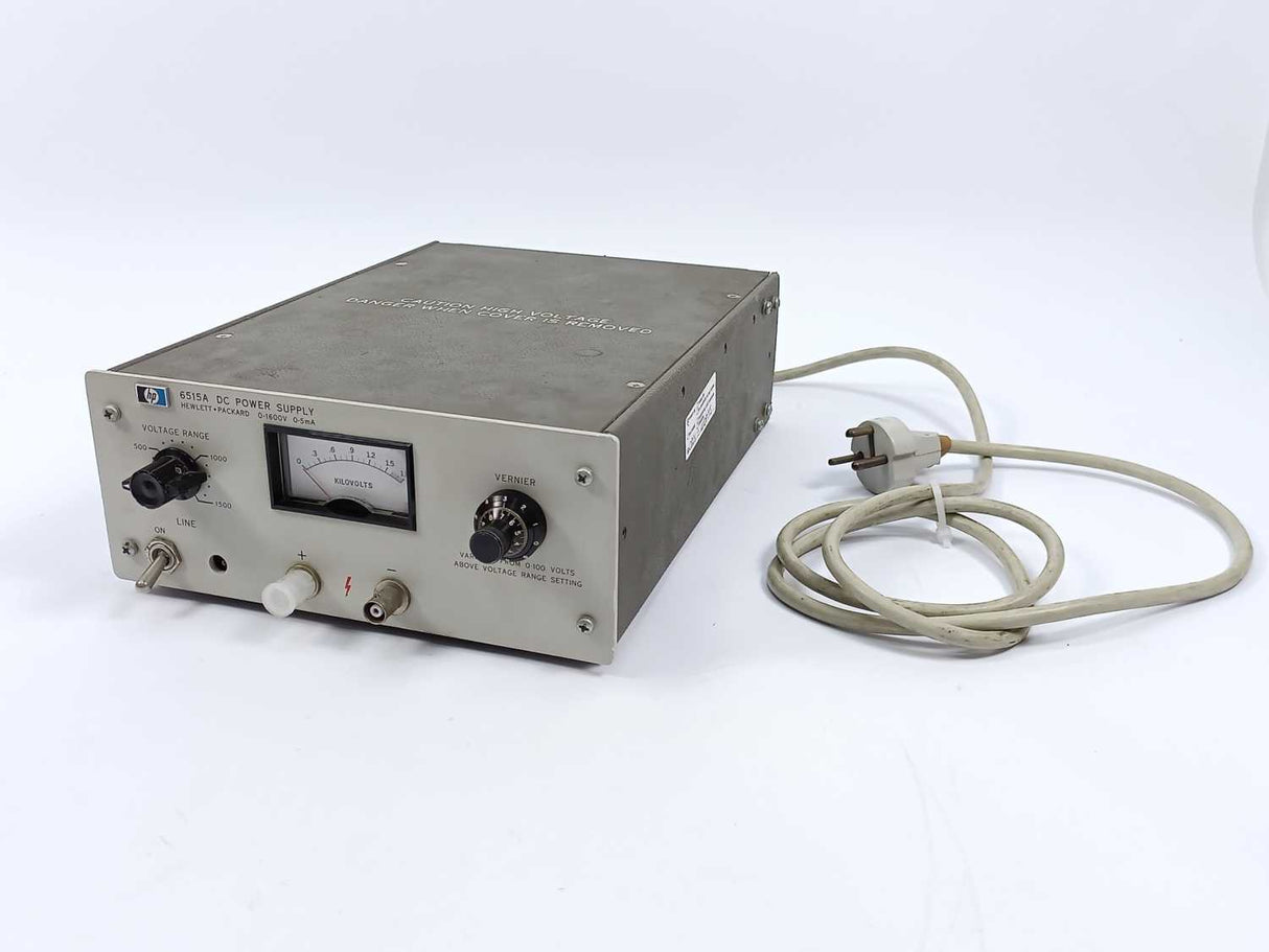 Hewlett Packard 6515A DC Power Supply 0-1600V 0-5mA