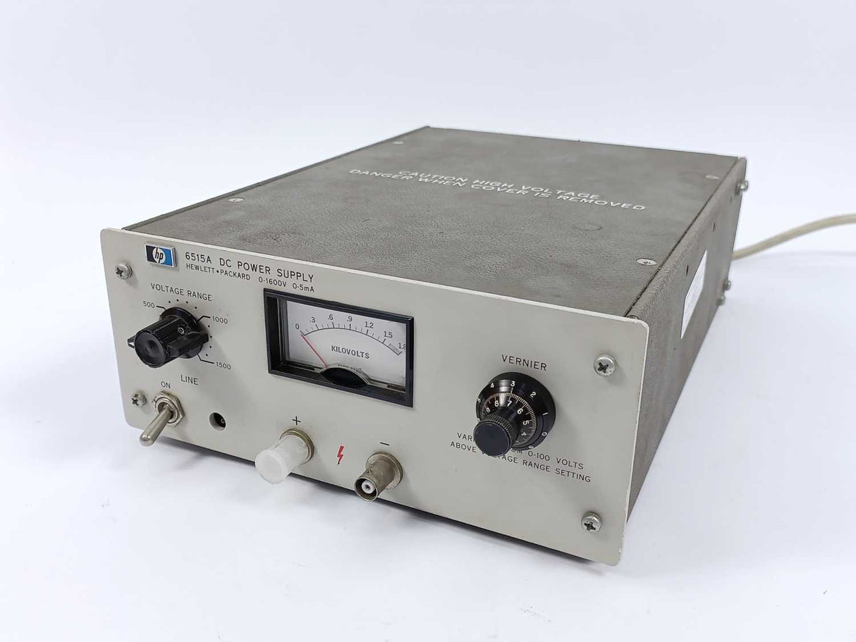 Hewlett Packard 6515A DC Power Supply 0-1600V 0-5mA