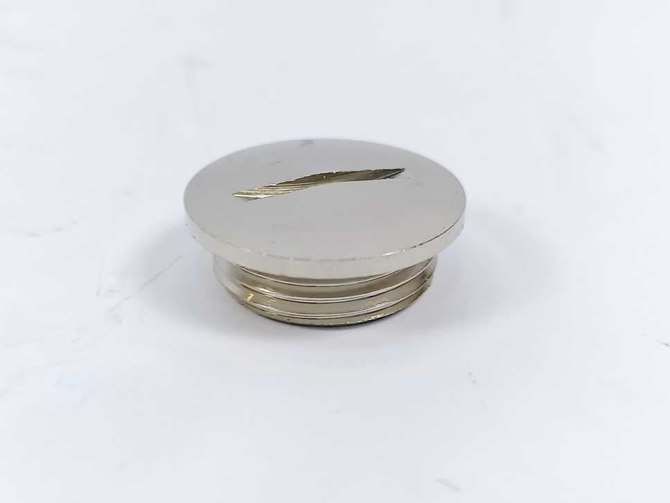 M20x1.5 Metal Screw Cover, Batch of 100pcs.