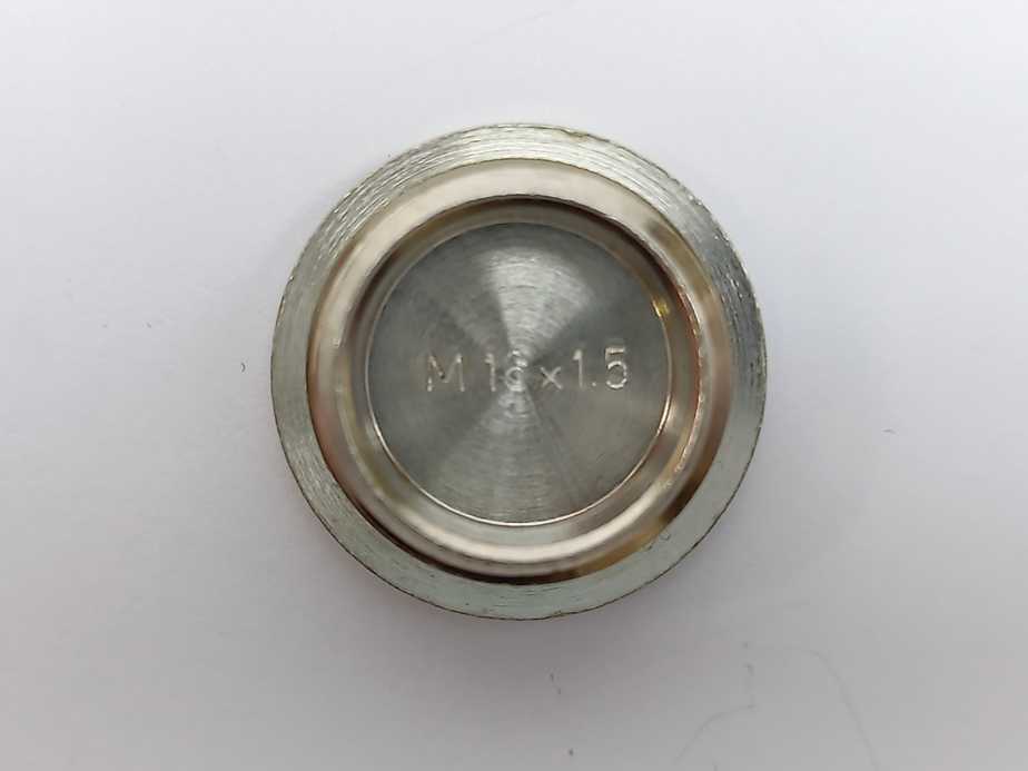 M16x1.5 Metal Screw Cover, Batch of 30pcs.