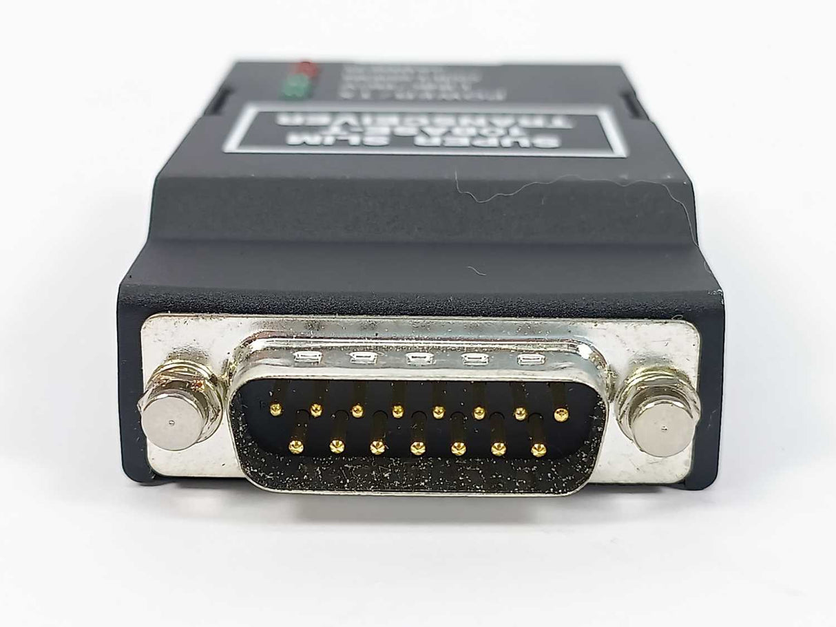 L-com ETH-AUI-RJ45 Ethernet Super Slim 10Base-5/T Transreceiver