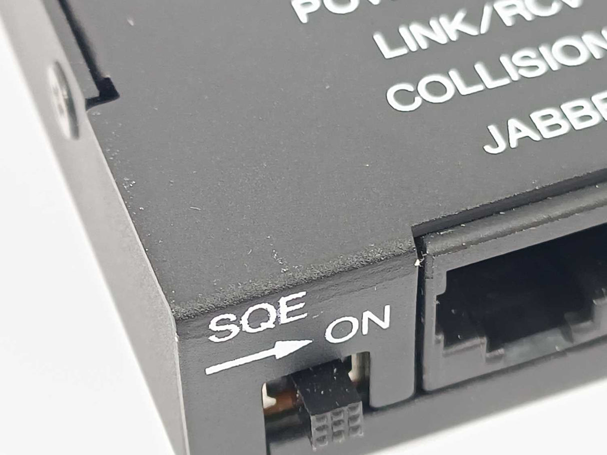 L-com ETH-AUI-RJ45 Ethernet Super Slim 10Base-5/T Transreceiver