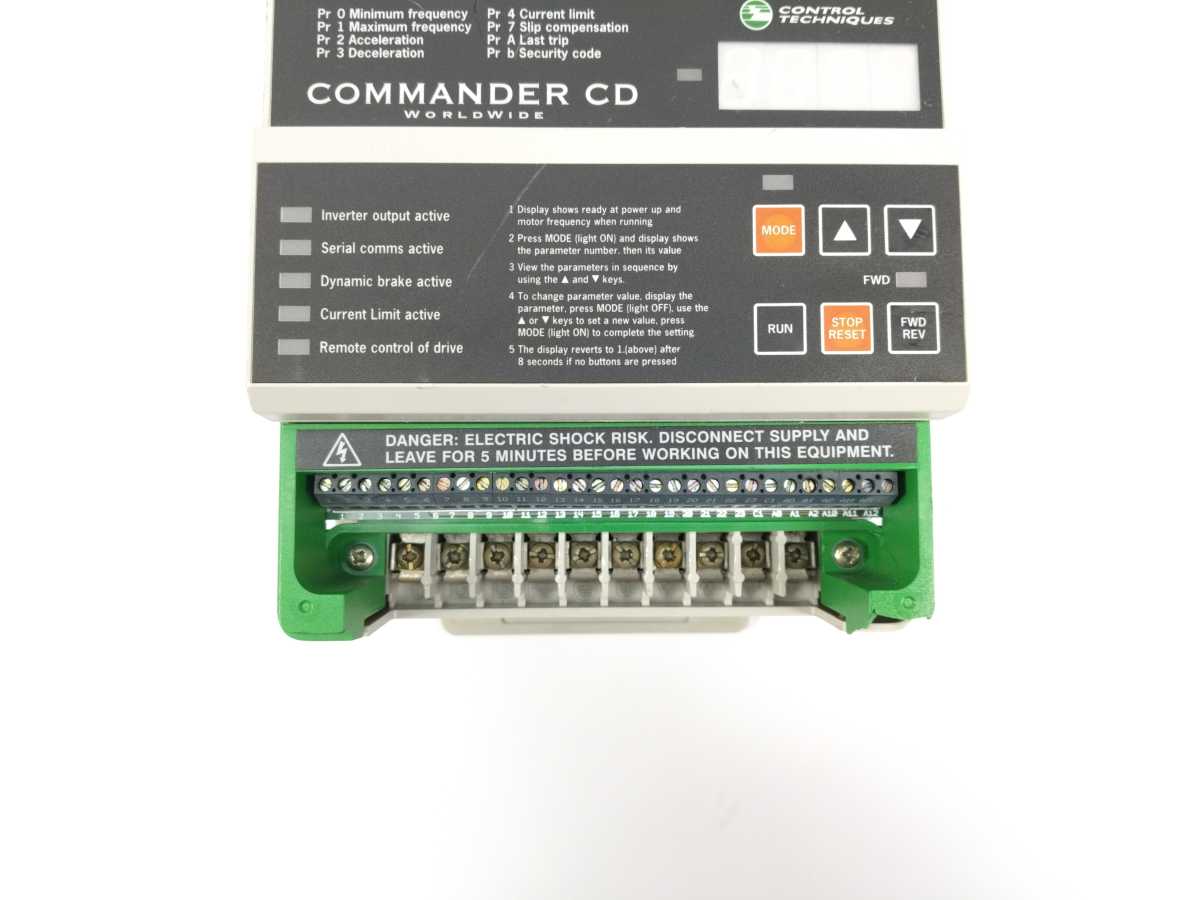 Control Techniques CDII 550 AC Drive 5.5KW 380/480V