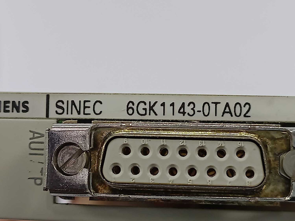 Siemens 6GK1143-0TA02 SINEC Communication Processor CP 1430 TF