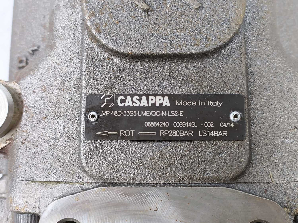 Casappa LVP 48D-33S5-LME/QC-N-LS2-E Pump