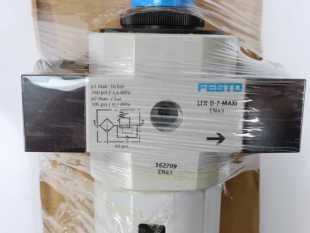 Festo 162709 LFR-1-D-7-MAXI EN43 Filter Regulator