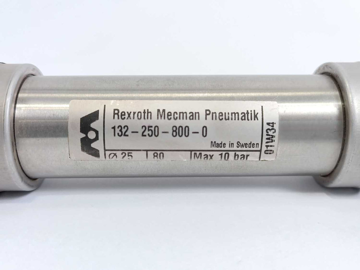 Rexroth Mecman 132-250-800-0 Mini Cylinder