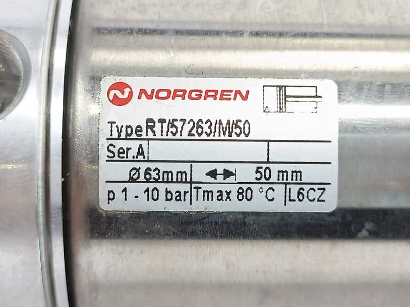 NORGREN RT/57263/M/50 RT57200M Pneumatik Roundline Cylinder