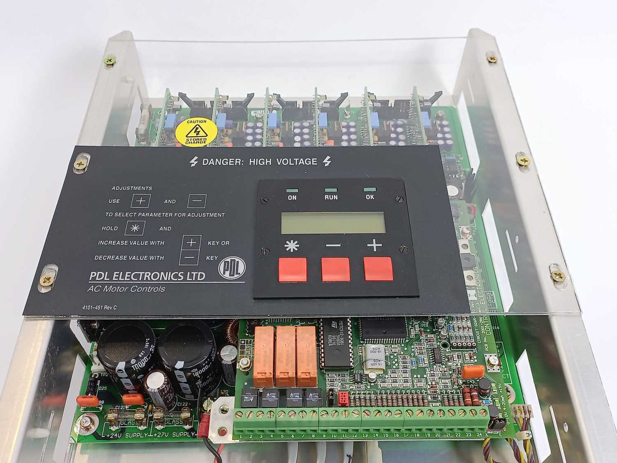 PDL Electronics 4101-451 Rev C AC Motor Controls
