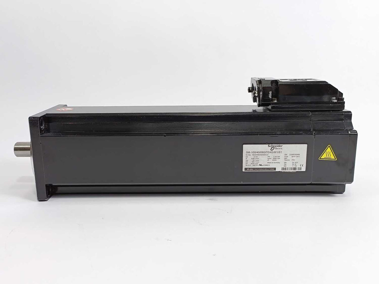 Schneider Electric SM-100/40/080/P0/45/M1/B1 Servo Motor 24VDC 16W 11Nm